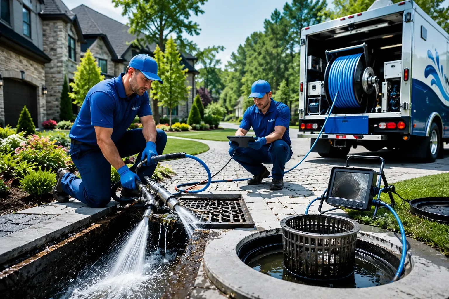 Local outdoor drain cleaning professionals in Robesonia, PA