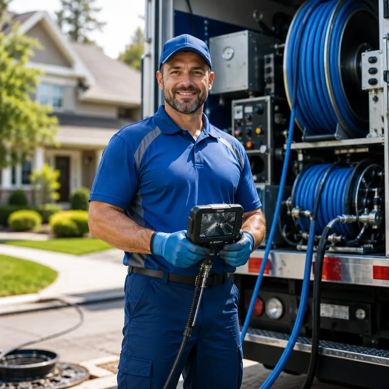 Local outdoor drain cleaning specialists in Robesonia, PA